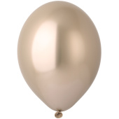 Шар латекс 12"Bb B105600 хром Glossy Gold
