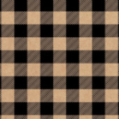 Упаковочная KRAFT бумага Шотландка (1 л в рулоне, 70 Х 100 см)