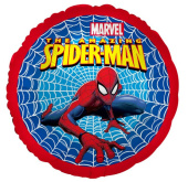 Шар фольга с рисунком 18''FL Круг Человек Паук Дизайн №1