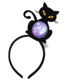 Ободок Светодиодный Черная кошка