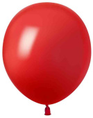 Шар латекс без рисунка 12" пастель Красный (100шт)