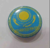 Сувенир Значок Казахстан 4,5смАА