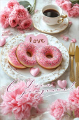 Открытка С Днём рождения! Love