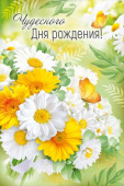 Открытка Чудесного Дня рождения!