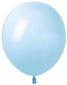 Шар латекс без рисунка 12"512 макарунс Нежно-голубой (100шт)