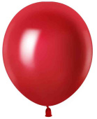 Шар латекс без рисунка 12"512 металлик Красный (100шт)