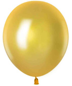 Шар латекс без рисунка 12"512 металлик Золото (100шт)