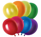 Шар латекс без рисунка 12"512 металлик Ассорти (100шт)