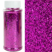 Конфетти фольга Шестиугольники Металлик Фуше 0,1см 90г ВВ