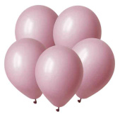 Шар латекс без рисунка 12"DC пастель Пыльная роза (50шт)
