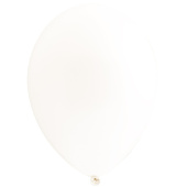 Шар латекс без рисунка 14"Bb B105002 пастель Экстра Белый White (50шт)