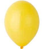 Шар латекс без рисунка 14"Bb пастель 105117 Экстра Bright Yellow (50шт) артикул