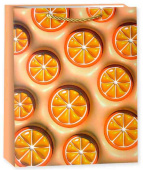 Пакет бумажный L 26х32см Фрукты Ягодки Дизайн №2