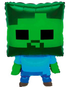 Шар фольга фигура Пиксельный зомби 26" 66смFL