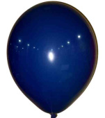 Шар латекс без рисунка 12"ЗБ S112 пастель Темно-синий (50шт)