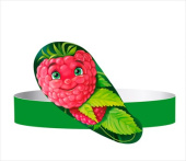 Ободок бумажный Малина ИмП