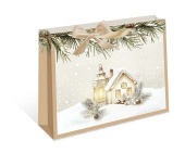 НГ Пакет бумажный CB 23х18см АртД