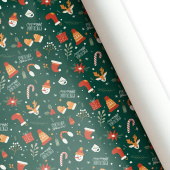 НГ Бумага лист Счастливого Нового года 60смх87 5см (уп10) Россия