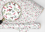 НГ Бумага лист 97х67см Рождественские ягоды