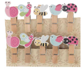 Прищепки декоративные Букашки (уп10) ВВ