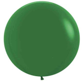 Шар латекс без рисунка 36"Sp 032 пастель Темно-зеленый (2шт)