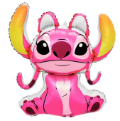 Шар фольга фигура Любимый монстрик Яркие ушки Розовый (воздух) 27" 69смFL (упак)