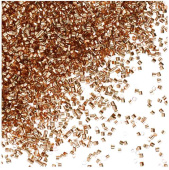 Конфетти фольга Цилиндр Металлик Розовое Золото 0,2см 20г ВВ