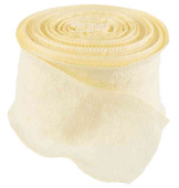 Лента тканевая 4х9,14м Нежная волна Нежно-желтый