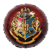 Шар фольга с рисунком 18"FL Круг Волшебная школа Дизайн №2