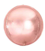 Шар фольга без рисунка 20"FL Сфера металлик Розовое Золото