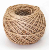 Шпагат джутовый ЭКО 50м 1200 текс Бурый HRD050T60