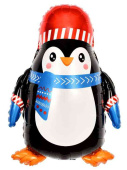 Шар фольга фигура Пингвин в шапочке 28" 71смFL (упак)