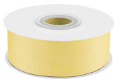 Лента атласная 2,5х22,85м Нежно-желтый