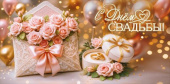 Конверт для денег С Днём Свадьбы!