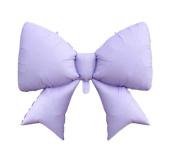 Шар фольга фигура Бант Лиловый 39" 98смАА (упак)