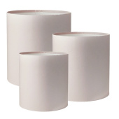 Коробка Цилиндр 18х18см Премиум Пудровый ВС