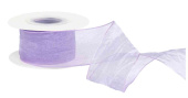 Лента органза 4х9,14м Нежная грация Сиреневый ДБ