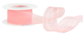Лента органза 4х9,14м Нежная грация Пыльная роза ДБ