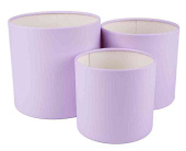 Коробка Цилиндр 18х18см Без крышки Лаванда ДБ