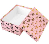 Коробка Прямоугольник 21х16х8см Бантики Миленд