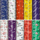 Бумага лист 70x100см Funny Notes ЗОЛОТАЯ СКАЗКА