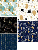 Бумага лист 70х100см Современная коллекция Миленд