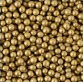 Шарики пенопласт Золото Металлик 6-8мм 10г ВВ