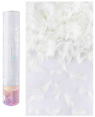 Хлопушка Бумфети 30см Большого Счастья Перья Белые ДБ