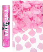 Хлопушка Бумфети 30см Лепестки роз Розовые ДБ