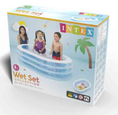 Бассейн надувной INTEX 163х107х46см
