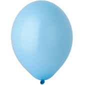 Шар латекс без рисунка 14" Bb B105 003 пастель Экстра Голубой Sky Blue (50шт)